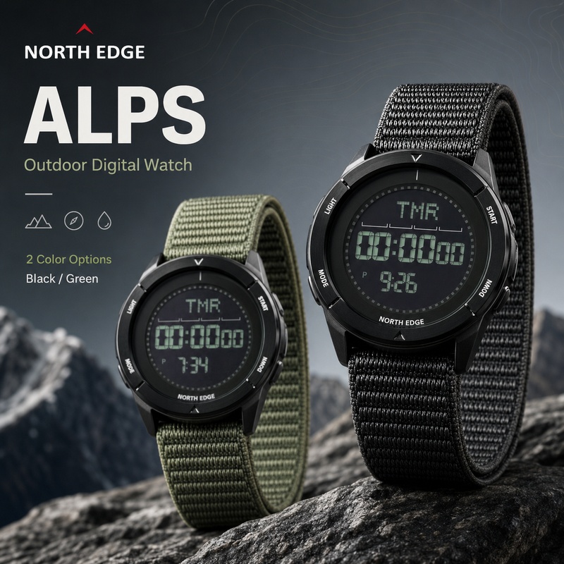 Field Watch Military - ساعة رياضية رقمية جديدة للرجال من