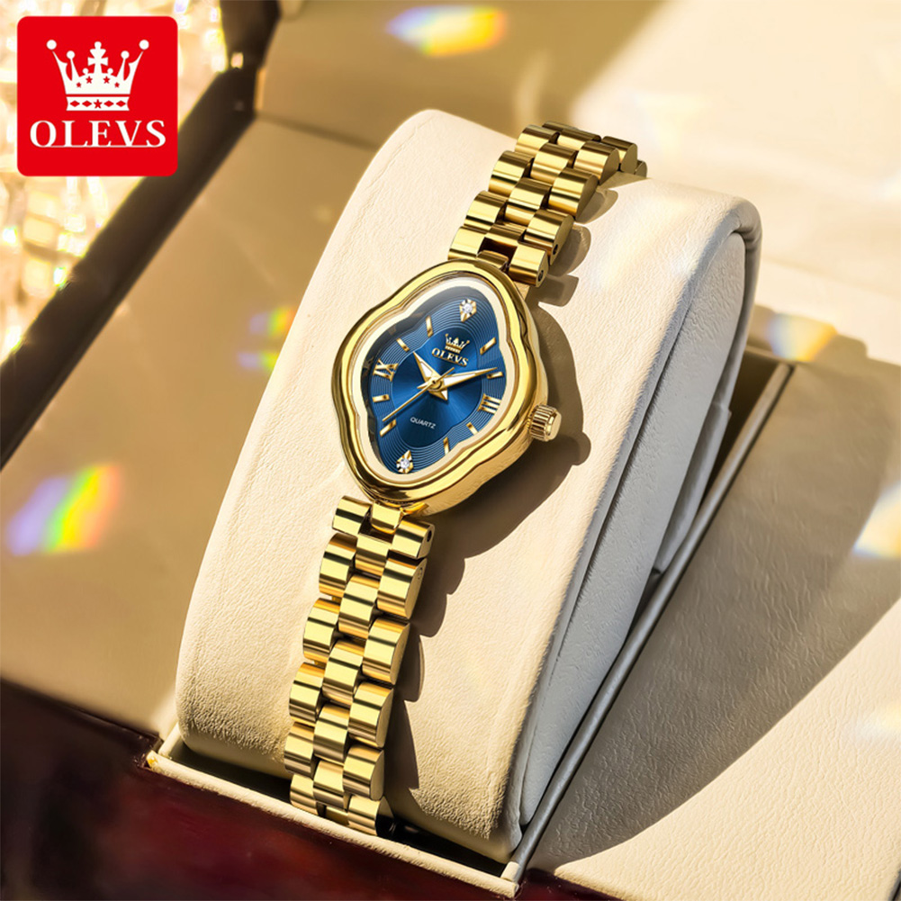 Luxury Watch Female - OLEVS العلامة التجارية الجديدة المرأة كوارتز