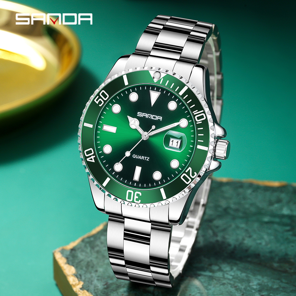 Luxury Watch Shop - SANDA 1099 ساعة كوارتز رجالية فاخرة