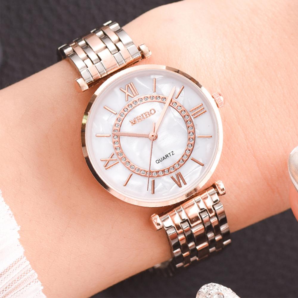 Luxury Watch Female - فاخر كريستال نساء ساعات يد العلامة