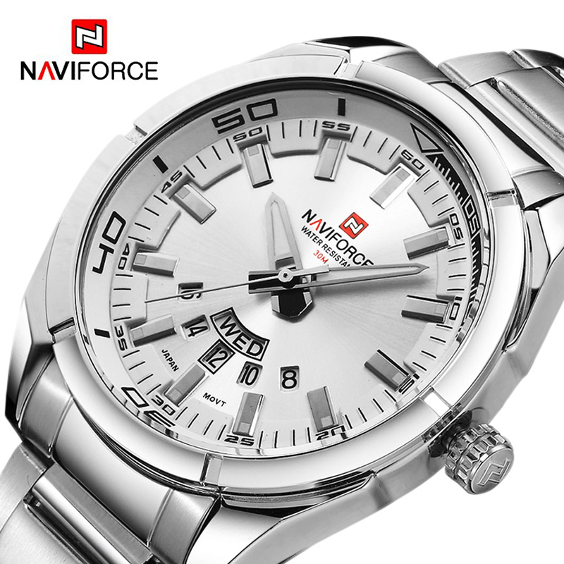 Field Watch Military - ساعات رجالية من ماركة NAVIFORCE، هيكل