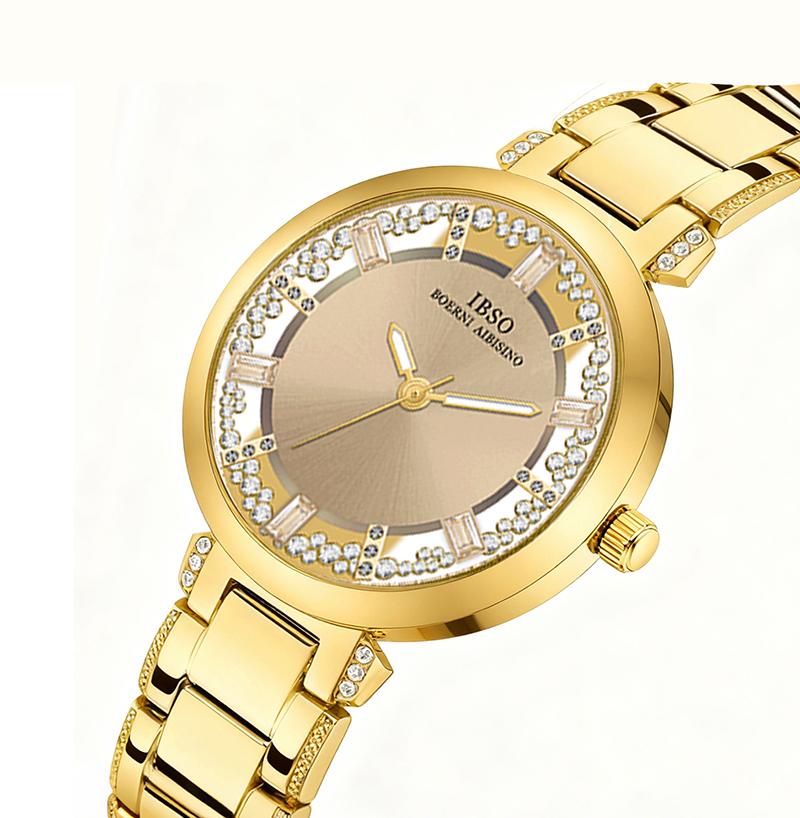 Luxury Watch With Green Dial - ساعات نسائية ذات علامة تجارية فاخرة