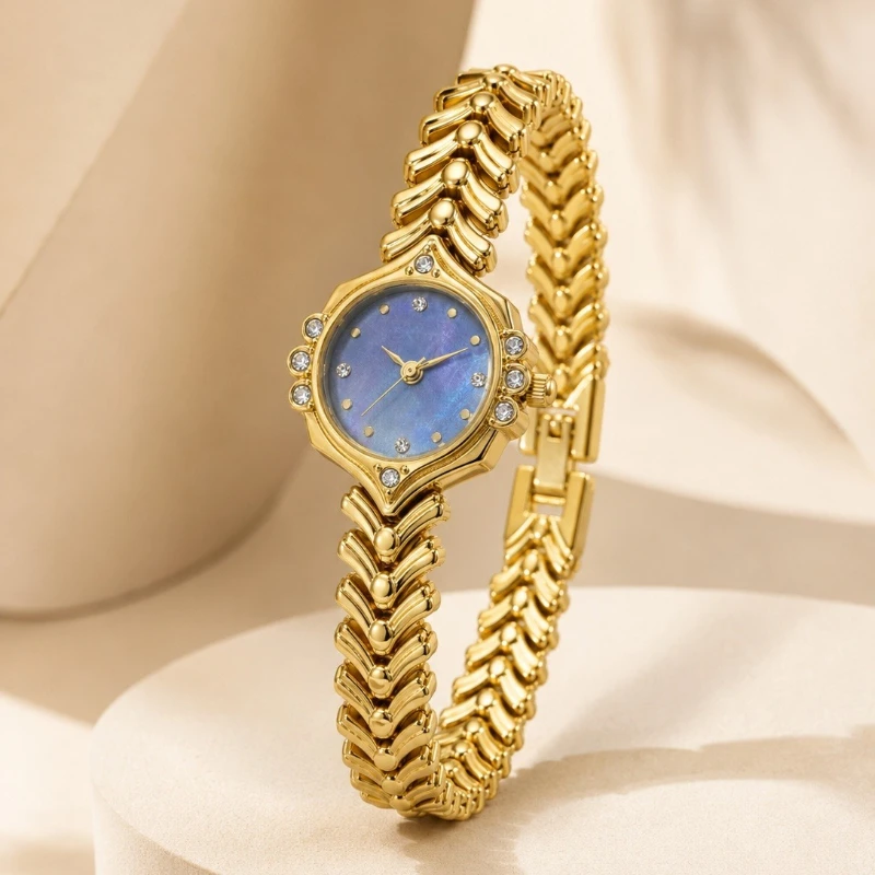 ساعة يد نسائية ذهبية فاخرة من  - مراجعة Luxury Watch Top 10 وسعره