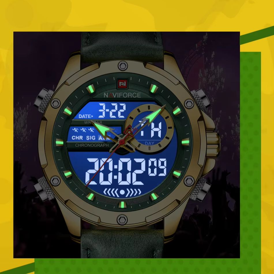 Naviforce رجالي ساعات المعصم 2 - مراجعة Field Watch Military وسعره