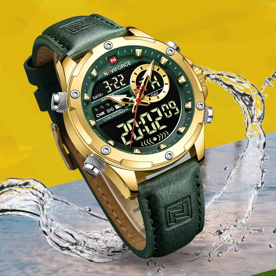 Naviforce رجالي ساعات المعصم 2 - مراجعة Field Watch Military وسعره