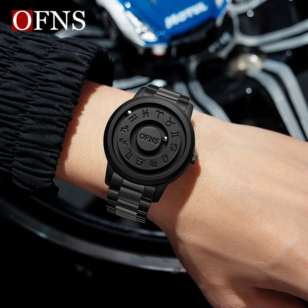 موضة OFNS جديد 1553 ساعة كوارت - مراجعة Luxury Watch Shop وسعره