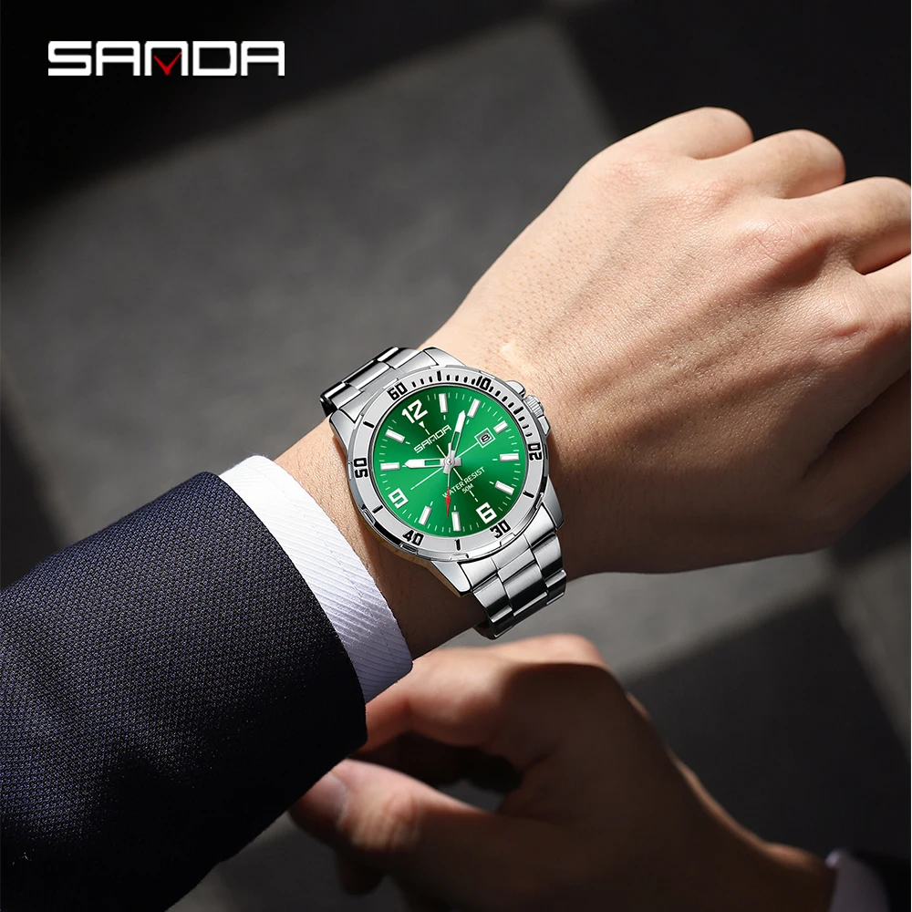 ساعة إلكترونية رجالية SANDA 32 - مراجعة Luxury Watch Shop وسعره