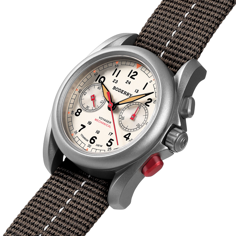 BODERRY ساعات ميدانية للرجال ك - مراجعة Field Watch Military وسعره
