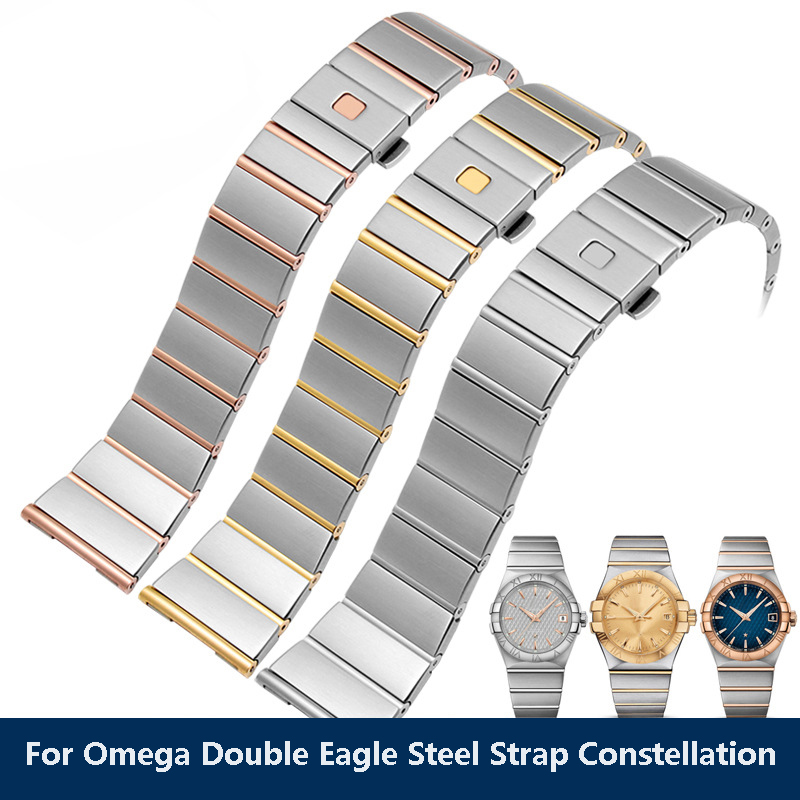 سوار ساعة معدني من سلسلة كونست - مراجعة Omega Watch Constellation وسعره