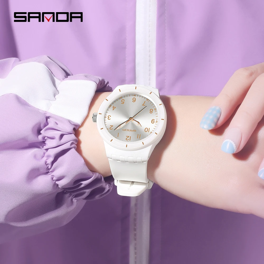 SANDA 9075 ساعة كوارتز نسائية  - مراجعة Luxury Watch Shop وسعره