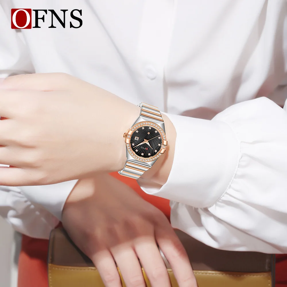 OFNS جديد 1569 ساعة كوارتز نسا - مراجعة Luxury Watch Shop وسعره
