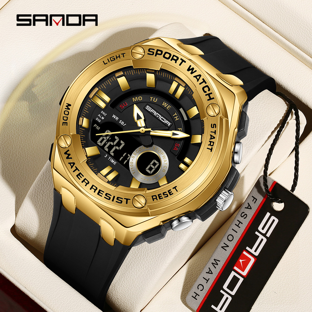 SANDA جديد حار بيع الرجال ساعة - مراجعة Luxury Watch Shop وسعره