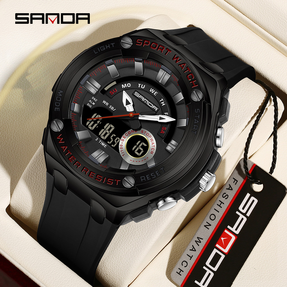 SANDA جديد حار بيع الرجال ساعة - مراجعة Luxury Watch Shop وسعره