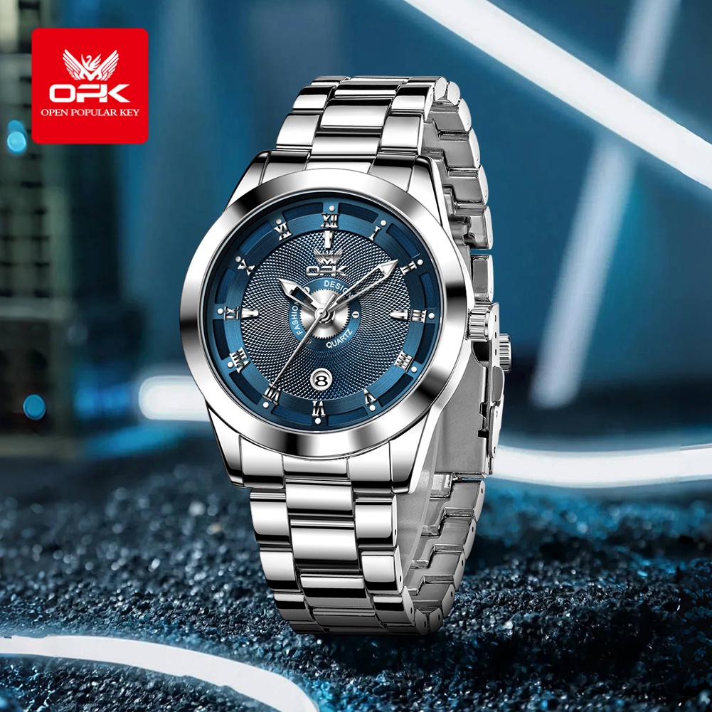 ساعات يد رجالية كوارتز OPK 605 - مراجعة Luxury Watch Cartier وسعره