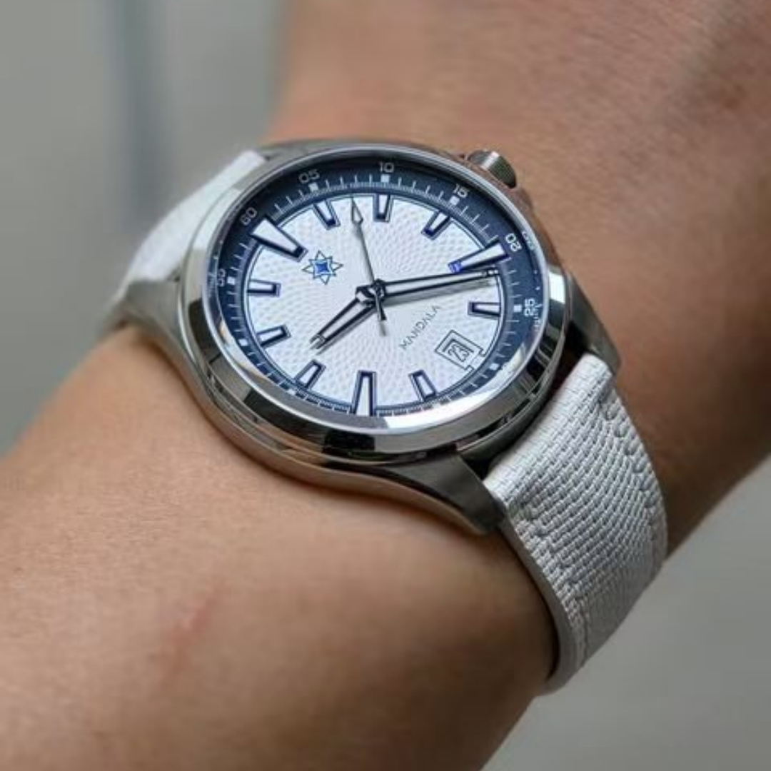 حزام ساعة من الجلد الطبيعي وال - مراجعة Luxury Watch Class وسعره