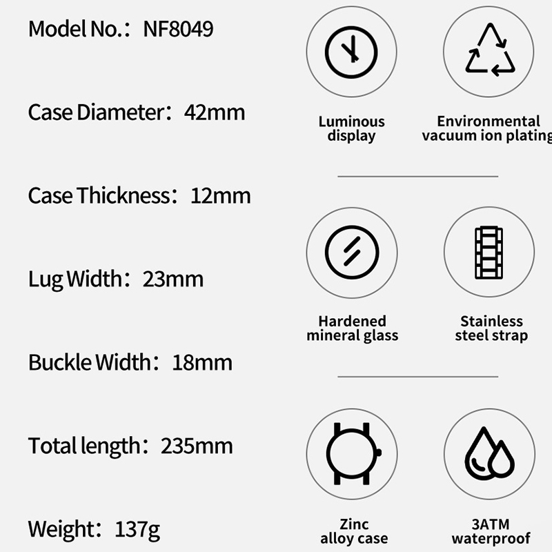NAVIFORCE ساعات للرجال كوارتز  - مراجعة Field Watch Military وسعره