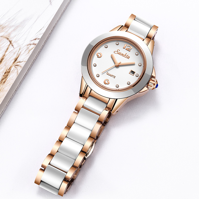 ساعة Sunkta كاجوال كوارتز نسائ - مراجعة Luxury Watch Quartz وسعره