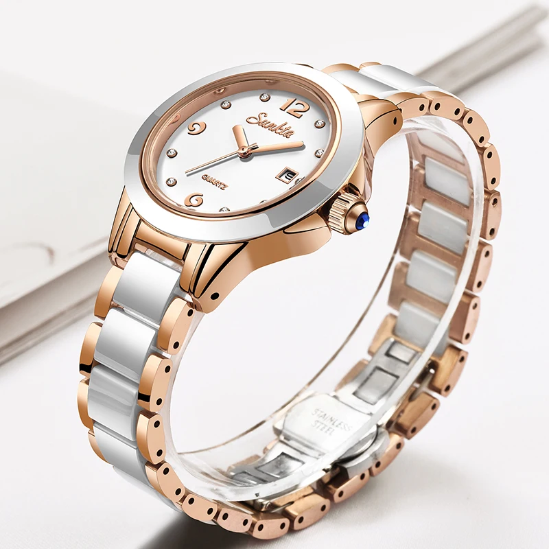 ساعة Sunkta كاجوال كوارتز نسائ - مراجعة Luxury Watch Quartz وسعره