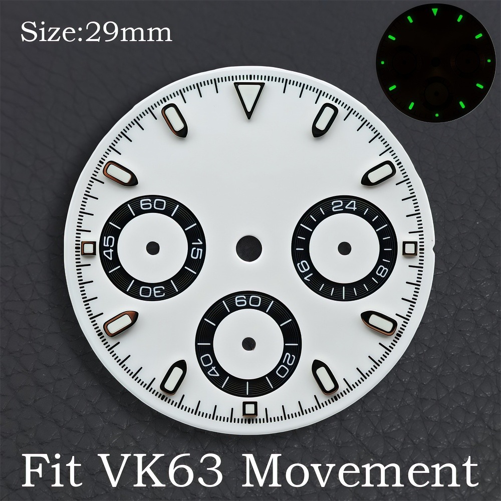 عقارب ساعة VK63 بقطر 29 مم، وج - مراجعة Luxury Watch With Green Dial وسعره