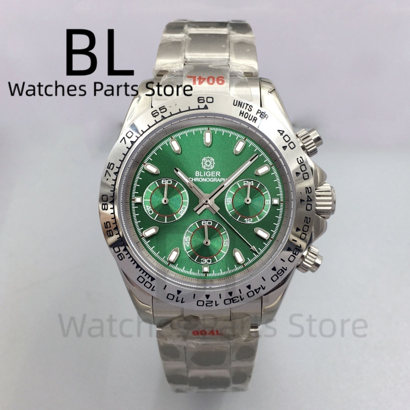 ساعة رجالية فاخرة من BLIGER بق - مراجعة Luxury Watch With Green Dial وسعره