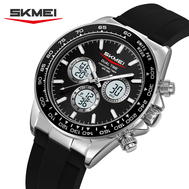 SKMEI 2505 الأعمال الفاخرة الر - مراجعة Open Heart Watch وسعره
