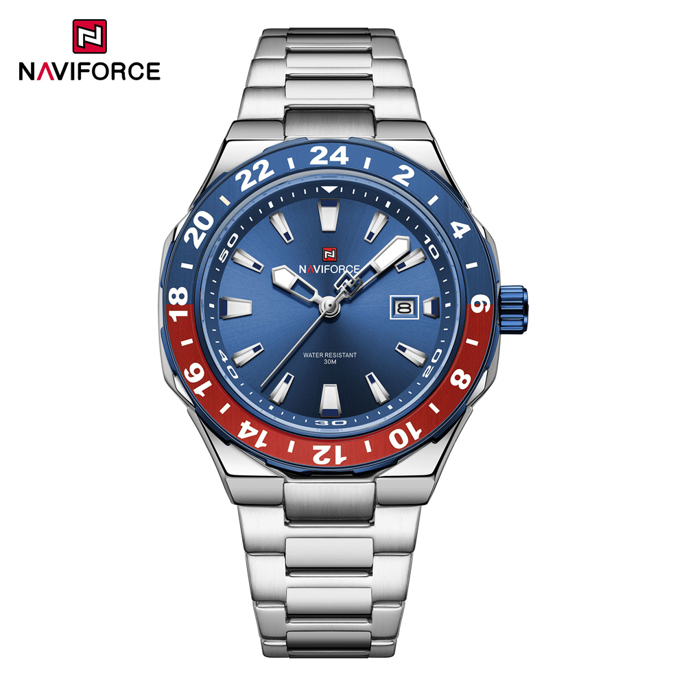 Naviforce 9249 ساعة رياضية كاج - مراجعة Field Watch Military وسعره