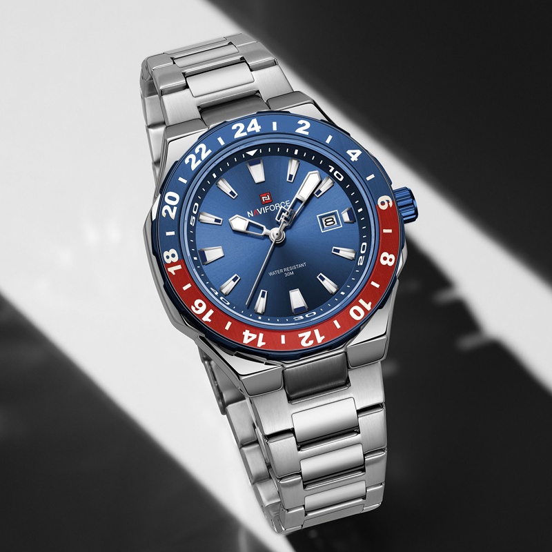 Naviforce 9249 ساعة رياضية كاج - مراجعة Field Watch Military وسعره