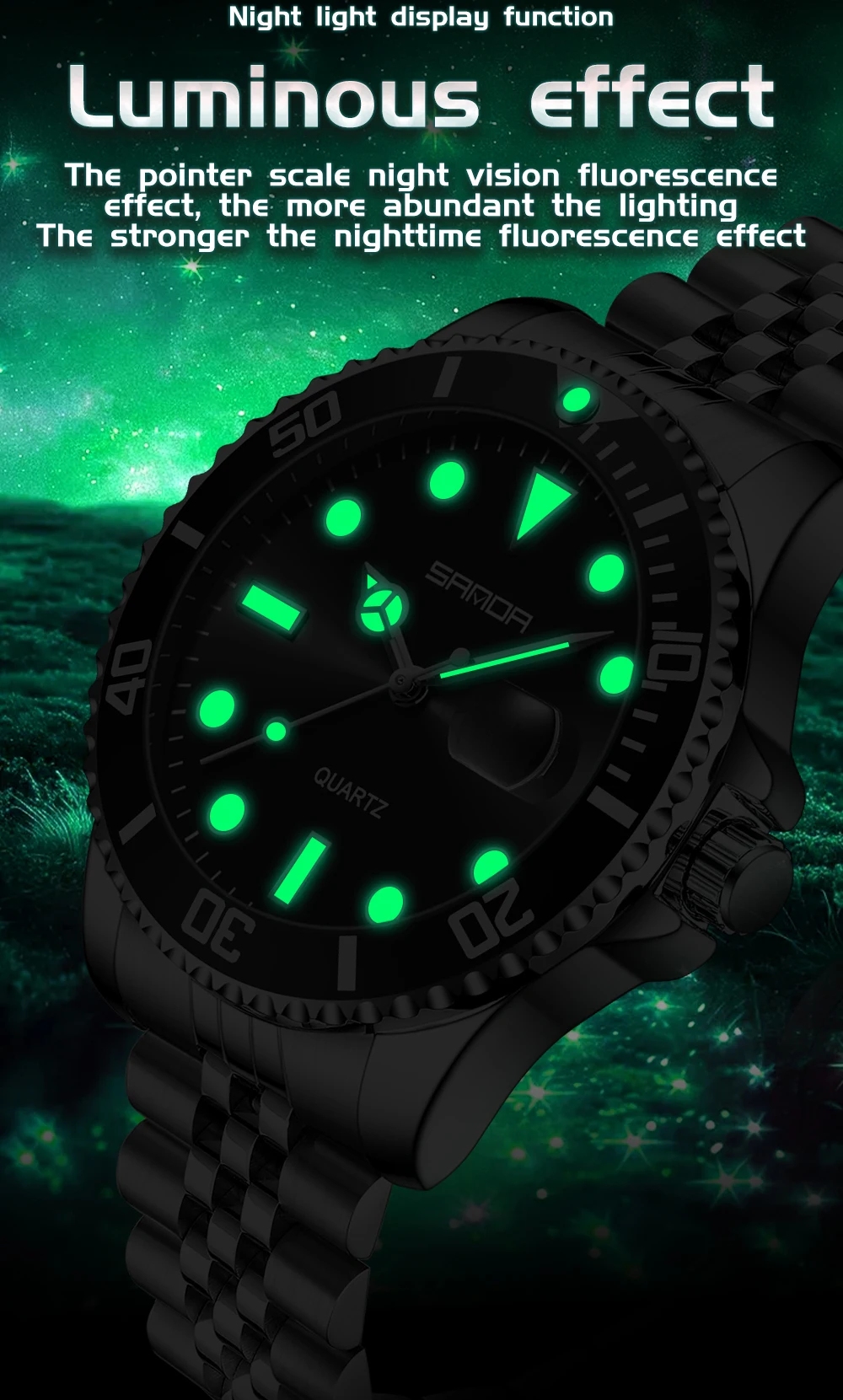 SANDA 1099 ساعة كوارتز رجالية  - مراجعة Luxury Watch Shop وسعره