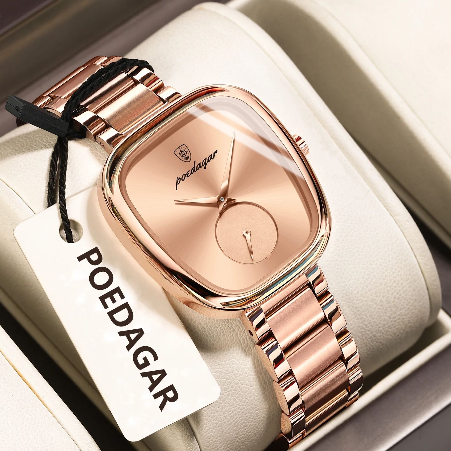 POEDAGAR قمة الموضة امرأة ساعة - مراجعة Luxury Watch Top 10 وسعره