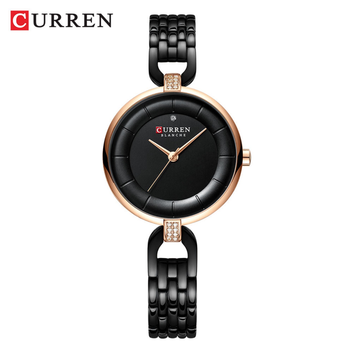 ساعة نسائية من CURREN، ساعة يد - مراجعة Luxury Watch Quartz وسعره