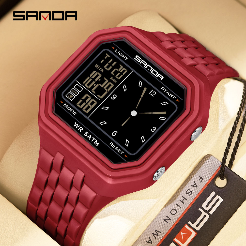 ساعة ساندا الإلكترونية الفاخرة - مراجعة Luxury Watch Shop وسعره